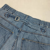 upper hights THE LAZY OLIVIA サイズ25 ウエストゴム デニムパンツ ライトブルー レディース アッパーハイツ【中古】6-1012G∞
