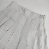 MARGARET HOWELL LIGHT LINEN 日本製 578-3132007 リネン ロングスカート 23SS ブルーグレー系 レディース マーガレットハウエル【中古】6-0910M∞