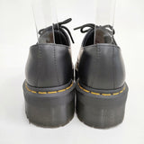 Dr.Martens QUAD 3 ホール シューズ 定価30800円 UK6 EU39 ユニセックス 厚底 シューズ・靴 クロ レディース ドクターマーチン【中古】6-0722G◎