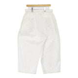MITTAN OCジョーゼットパンツ サイズ3 定価31900円 PT-141 オーガニックコットン イージー パンツ 26SS ホワイト メンズ ミタン/ミッタン【中古】6-0804M♪