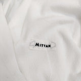 MITTAN OCジョーゼットパンツ サイズ3 定価31900円 PT-141 オーガニックコットン イージー パンツ 26SS ホワイト メンズ ミタン/ミッタン【中古】6-0804M♪