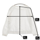 Sally Scott サイズ11R レース コットン 刺繍 ブラウス シャツ ホワイト レディース サリースコット【中古】6-1012M∞