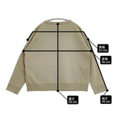 handvaerk コットン ポリウレタン S ペルー製 カットソー スウェット グレージュ レディース ハンドバーク【中古】6-1012M∞