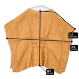 URBAN RESEARCH DOORS ハードマンズリネンワイドプルオーバー ブラウス シャツ オレンジ レディース アーバンリサーチドアーズ【中古】6-0826S∞