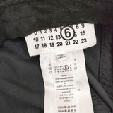 MM6/Maison Margiela 6パネル ベースボールキャップ SH0TC0008 M35346 サイズM 帽子 キャップ クロ メンズ エムエム6/メゾンマルジェラ【中古】6-0723G◎