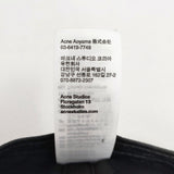 ACNE STUDIOS 25AW ツイルロゴキャップ fn-ux-hays000330 帽子 キャップ クロ メンズ アクネストゥディオズ【中古】6-0723G◎
