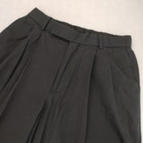 markaware DOUBLE PLEATED SEMI EASY TROUSERS 定価39600円 A26A16PT01C パンツ 26SS ブラック メンズ マーカウェア【中古】6-0914G∞