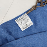 THE NORTH FACE S/S Globefit Logo Tee NTW11822 ポリエステル 日本製 半袖Ｔシャツ カットソー ブルー レディース ザノースフェイス【中古】6-0807S△