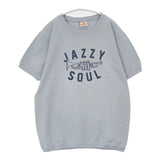 Goodwear JAZZY SOUL アメリカ製 サイズM 半袖Ｔシャツ カットソー ライトブルー レディース グッドウェア【中古】6-0826S∞