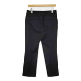 EVERYDAY I LIKE/Deuxieme Classe クロップドフレアパンツ ウールスラックス パンツ ブラック レディース エヴリディアイライク【中古】6-0920G∞