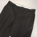 EVERYDAY I LIKE/Deuxieme Classe クロップドフレアパンツ ウールスラックス パンツ ブラック レディース エヴリディアイライク【中古】6-0920G∞