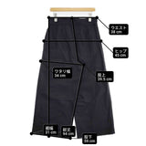 MHL. CRISP COTTON PLAINWEAVE TROUSERS トラウザーズ 定価31900円 595-4143505 パンツ 24SS ブラック レディース エムエイチエル【中古】6-1012G∞