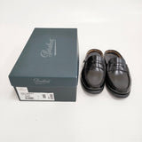 Paraboot BORA F サイズUK3/22.5cm レザー クロッグシューズ 靴 スリッポン BRIL NOIR ブラック レディース パラブーツ【中古】6-0731G♪