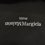 MAISON MARGIELA 反転ロゴ リバースロゴ サイズ44 プルオーバー スウェット フーディ パーカー ブラック メンズ メゾンマルジェラ【中古】6-0804M♪