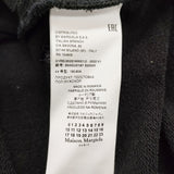 MAISON MARGIELA 反転ロゴ リバースロゴ サイズ44 プルオーバー スウェット フーディ パーカー ブラック メンズ メゾンマルジェラ【中古】6-0804M♪
