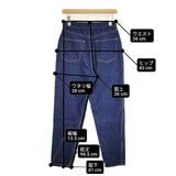 THE SHINZONE キャロットデニム サイズ36 定価23100円 19SMSPA68 デニムパンツ ネイビー レディース シンゾーン【中古】6-0930G∞