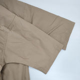 MADISONBLUE J.BRADLEY SHIRT コットン S 半袖 ブラウス シャツ ベージュ レディース マディソンブルー【中古】6-0826S∞