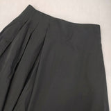 BALLSEY トリアセテートコットンサイドタックスカート 36 ロングスカート チャコールグレー レディース ボールジー【中古】6-1003M∞
