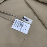 MACPHEE コットンチノ サーキュラースカート 36 定価18700円 ロングスカート 23SS ベージュ レディース マカフィー【中古】6-0930M∞