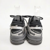 NEW BALANCE M1000EGR 26.5cm 定価19800円 スニーカー シルバー クロ メンズ ニューバランス【中古】6-0723G◎