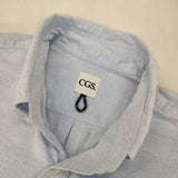 California General Store カリフォルニア ジェネラルストア CGS ボタンダウン 長袖シャツ ライトブルー メンズ【中古】6-1003M∞