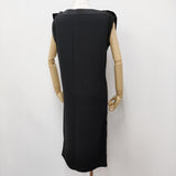 ISSEY MIYAKE 1325. 変形ドレス IL81FH333 サイズ3 ノースリーブ ワンピース ブラック レディース イッセイミヤケ1325.【中古】6-0806S♪