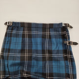 Hitomi Kiltmaker ヒトミキルトメーカー キルトスカート 定価44000円 サイズL-XL スカート ラムゼイブルー レディース【中古】6-0925T♪