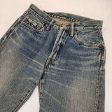45R/45rpm サイズ28 ジーンズ 加工 デニムパンツ ブルー レディース フォーティーファイブアールピーエム【中古】6-1012G∞