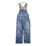 HYSTERIC GLAMOUR デニム サロペットパンツ コットン オーバーオール ブルー レディース ヒステリックグラマー【中古】6-1012M∞