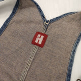 HYSTERIC GLAMOUR デニム サロペットパンツ コットン オーバーオール ブルー レディース ヒステリックグラマー【中古】6-1012M∞