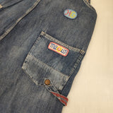 HYSTERIC GLAMOUR デニム サロペットパンツ コットン オーバーオール ブルー レディース ヒステリックグラマー【中古】6-1012M∞