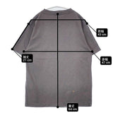 45R/45rpm ロゴプリント コットン サイズ2 半袖Ｔシャツ カットソー グレー レディース フォーティーファイブアールピーエム【中古】6-0826S∞