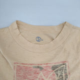 45R/45rpm ハイビスカス コットン サイズ2 半袖Ｔシャツ カットソー イエロー系 レディース フォーティーファイブアールピーエム【中古】6-0826S∞