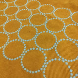 mina perhonen 美品 tambourine kids aba7154p タンバリン 刺繍 レッスンバッグ コーデュロイ トートバッグ マスタード レディース ミナペルホネン【中古】6-0731T♪