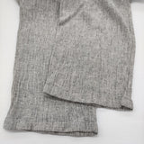 evam eva inen cotton tuck pants リネンコットンタックパンツ サイズ2 E241T153 定価27500円 パンツ 24SS グレー レディース エヴァムエヴァ【中古】6-0806M♪