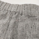 evam eva inen cotton tuck pants リネンコットンタックパンツ サイズ2 E241T153 定価27500円 パンツ 24SS グレー レディース エヴァムエヴァ【中古】6-0806M♪