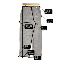 evam eva inen cotton tuck pants リネンコットンタックパンツ サイズ2