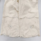 JOURNAL STANDARD フラワーエンブロイダリースカラップパンツ 定価19800円 パンツ 26SS ナチュラル ベージュ レディース ジャーナルスタンダード【中古】6-0806M♪