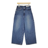 upper hights/L'Appartement WIDE DENIM THE LINA FEATHER DB w/t サイズ25 定価27500円 デニムパンツ 25SS ブルー レディース アッパーハイツ/アパルトモン【中古】6-0806G♪