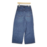 upper hights/L'Appartement WIDE DENIM THE LINA FEATHER DB w/t サイズ25 定価27500円 デニムパンツ 25SS ブルー レディース アッパーハイツ/アパルトモン【中古】6-0806G♪