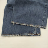 upper hights/L'Appartement WIDE DENIM THE LINA FEATHER DB w/t サイズ25 定価27500円 デニムパンツ 25SS ブルー レディース アッパーハイツ/アパルトモン【中古】6-0806G♪