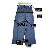 upper hights/L'Appartement WIDE DENIM THE LINA FEATHER DB w/t サイズ25 定価27500円 デニムパンツ 25SS ブルー レディース アッパーハイツ/アパルトモン【中古】6-0806G♪