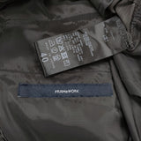 FRAMeWORK WEB限定/洗える UVカットワイドパンツ サイズ40 定価18700円 ストライプ パンツ 25SS ダークグレー レディース フレームワーク【中古】6-0806G♪