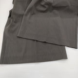 FRAMeWORK WEB限定/洗える UVカットワイドパンツ サイズ40 定価18700円 ストライプ パンツ 25SS ダークグレー レディース フレームワーク【中古】6-0806G♪