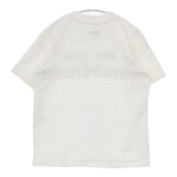 SLOBE IENA 勝手にしやがれ モックネック A BOUT DE SOUFFLE ストレッチ 日本製 サイズF 半袖Ｔシャツ カットソー オフホワイト ブラック レディース スローブイエナ【中古】6-0807S△
