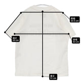 SLOBE IENA 勝手にしやがれ モックネック A BOUT DE SOUFFLE ストレッチ 日本製 サイズF 半袖Ｔシャツ カットソー オフホワイト ブラック レディース スローブイエナ【中古】6-0807S△
