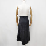 Yohji Yamamoto 05SS リネン変形サルエルパンツ FY-P13-301 サイズ1 サルエルパンツ ブラック レディース ヨウジヤマモト【中古】6-0906M◎