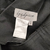 Yohji Yamamoto 05SS リネン変形サルエルパンツ FY-P13-301 サイズ1 サルエルパンツ ブラック レディース ヨウジヤマモト【中古】6-0906M◎
