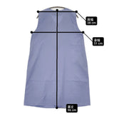 mizuiro-ind レースフリルノースリーブワンピース 定価16940円 2-250095 Vネックドレス ワンピース 26SS ブルー レディース ミズイロインド【中古】6-0806S♪