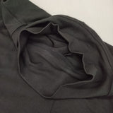 ISSEY MIYAKE バックスリット IM03JK203 レーヨンストレッチ チュニック ブラック レディース イッセイミヤケ【中古】6-0920M∞